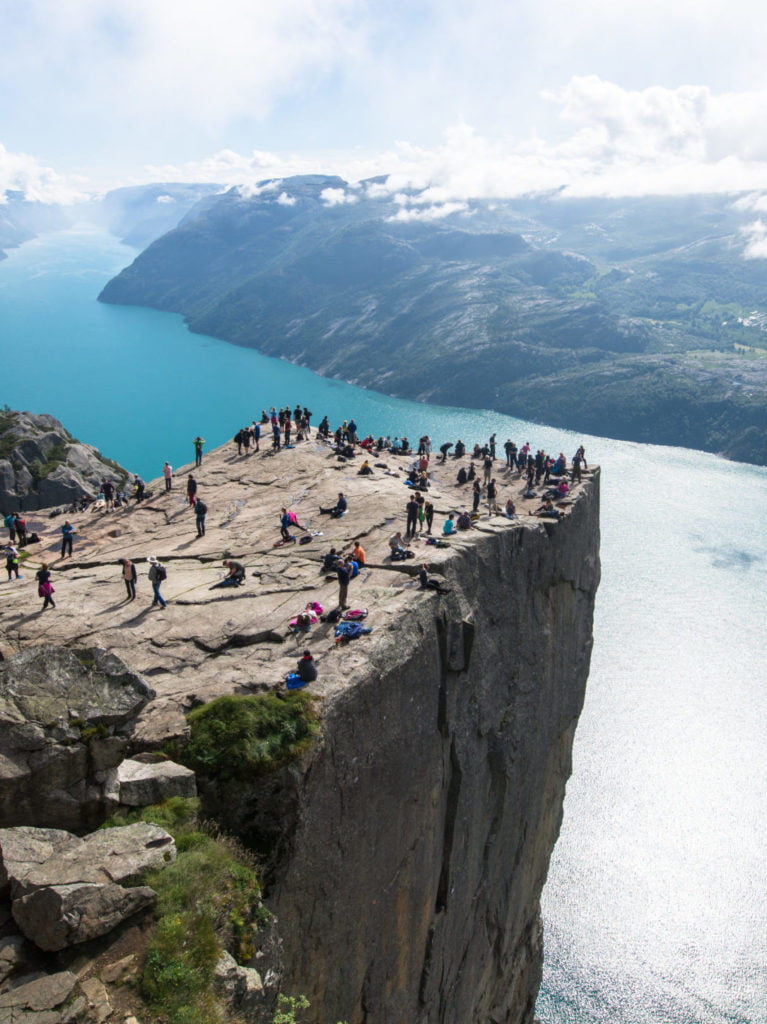 Preikestolen or Pulpit rock, Norway