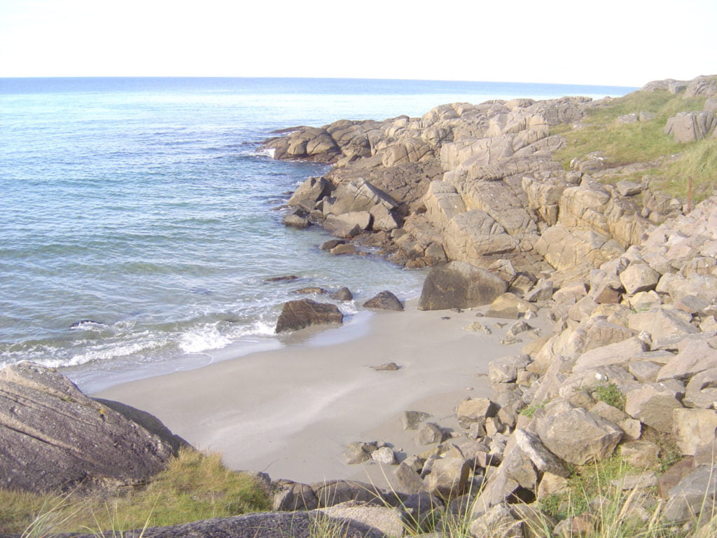 Beach and rocks